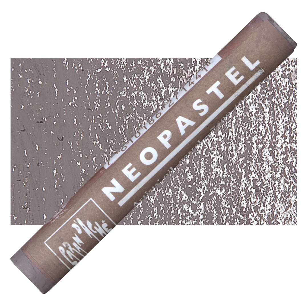 Open in modal - Caran d'Ache Neopastel - Cocoa pastel and swatch
