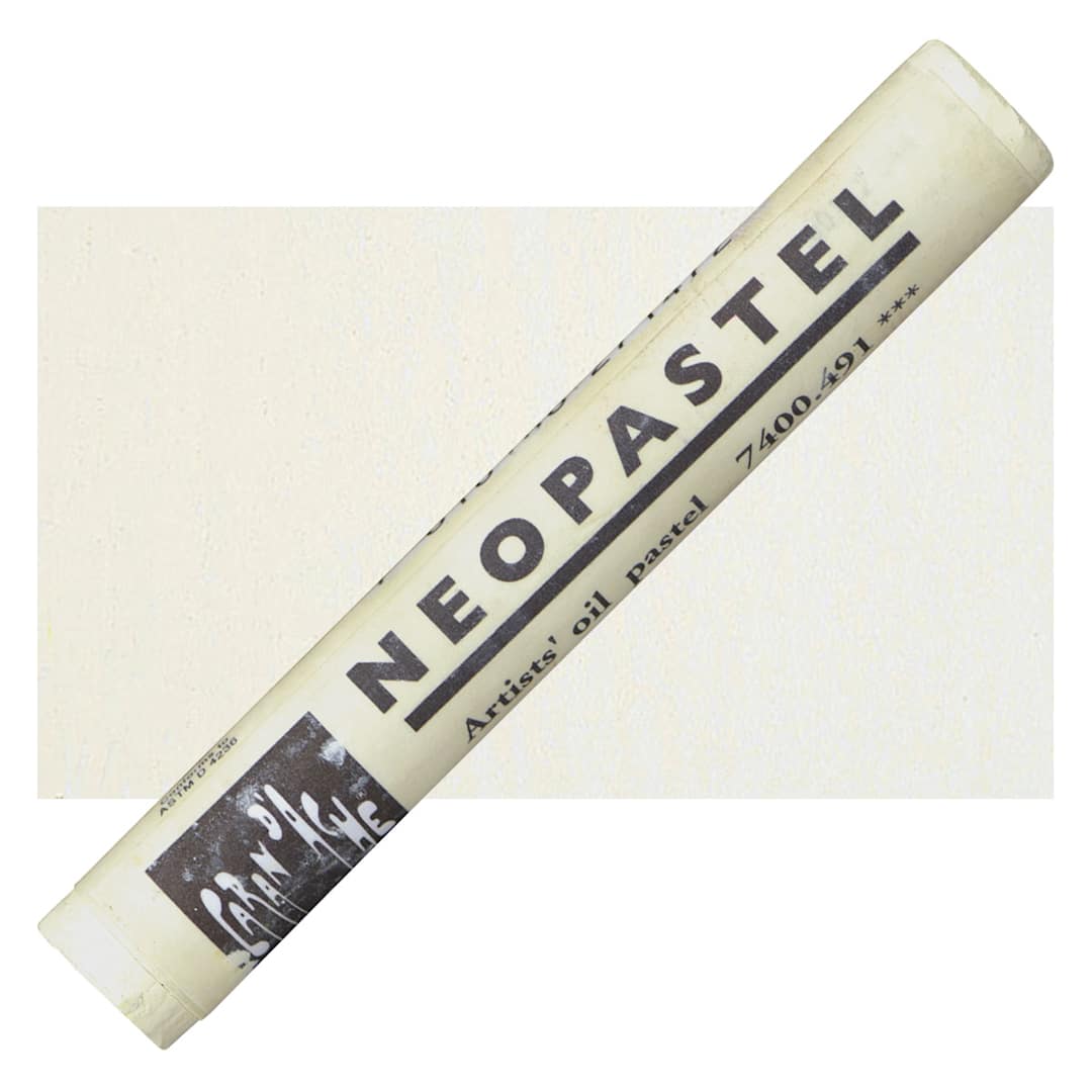 Open in modal - Caran d'Ache Neopastel - Cream pastel and swatch