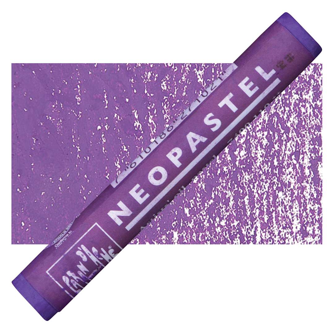 Open in modal - Caran d'Ache Neopastel - Lilac pastel and swatch