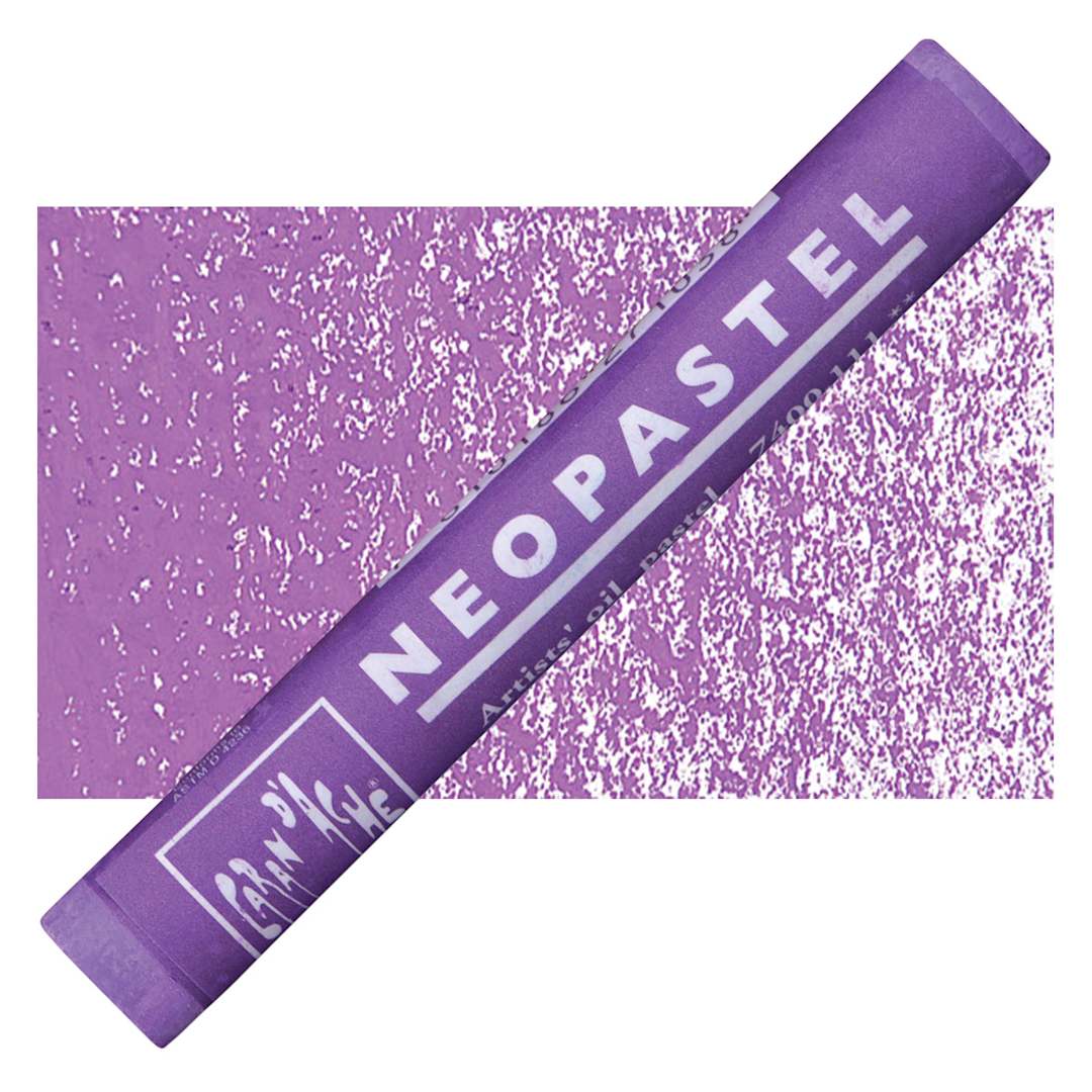 Open in modal - Caran d'Ache Neopastel - Mauve pastel and swatch