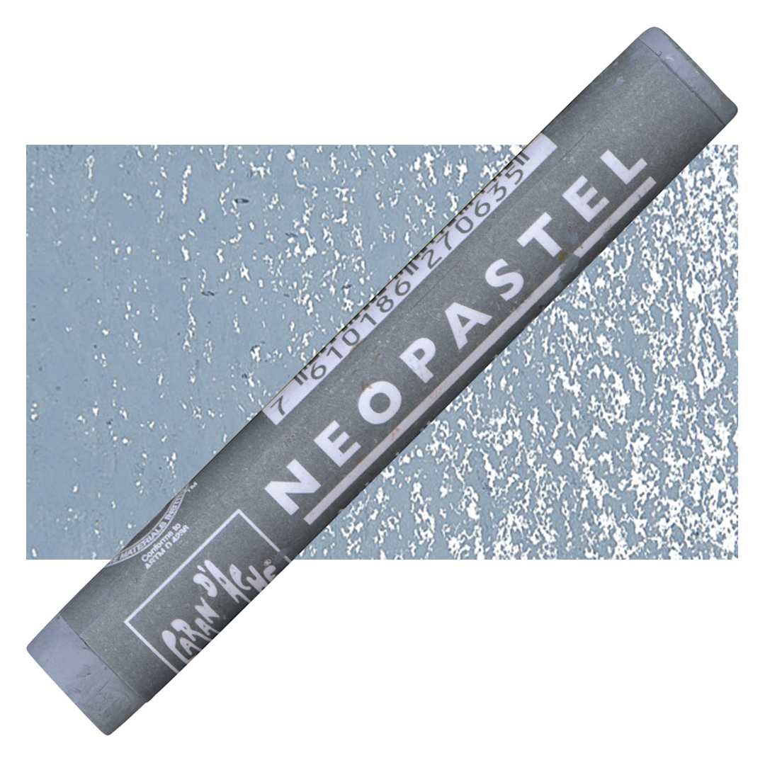 Open in modal - Caran d'Ache Neopastel - Mouse Gray pastel and swatch