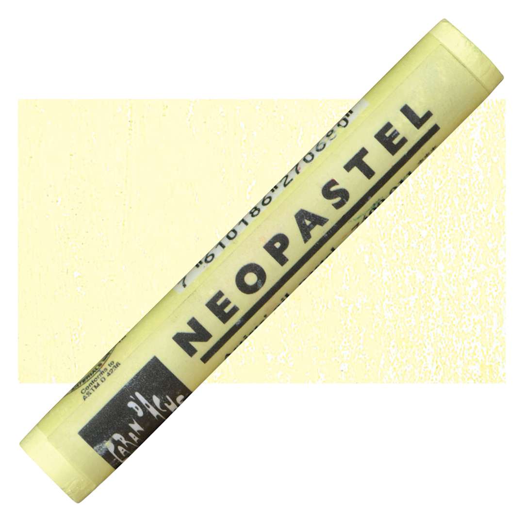 Open in modal - Caran d'Ache Neopastel - Pale Yellow pastel and swatch