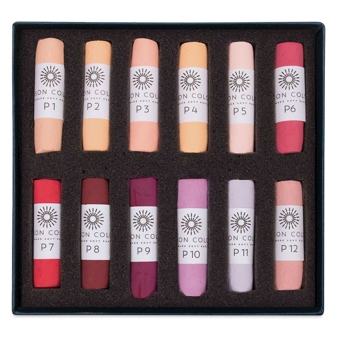 Open in modal - Unison Handmade Pastels - Portrait Colors, Set of 12 (set contents)