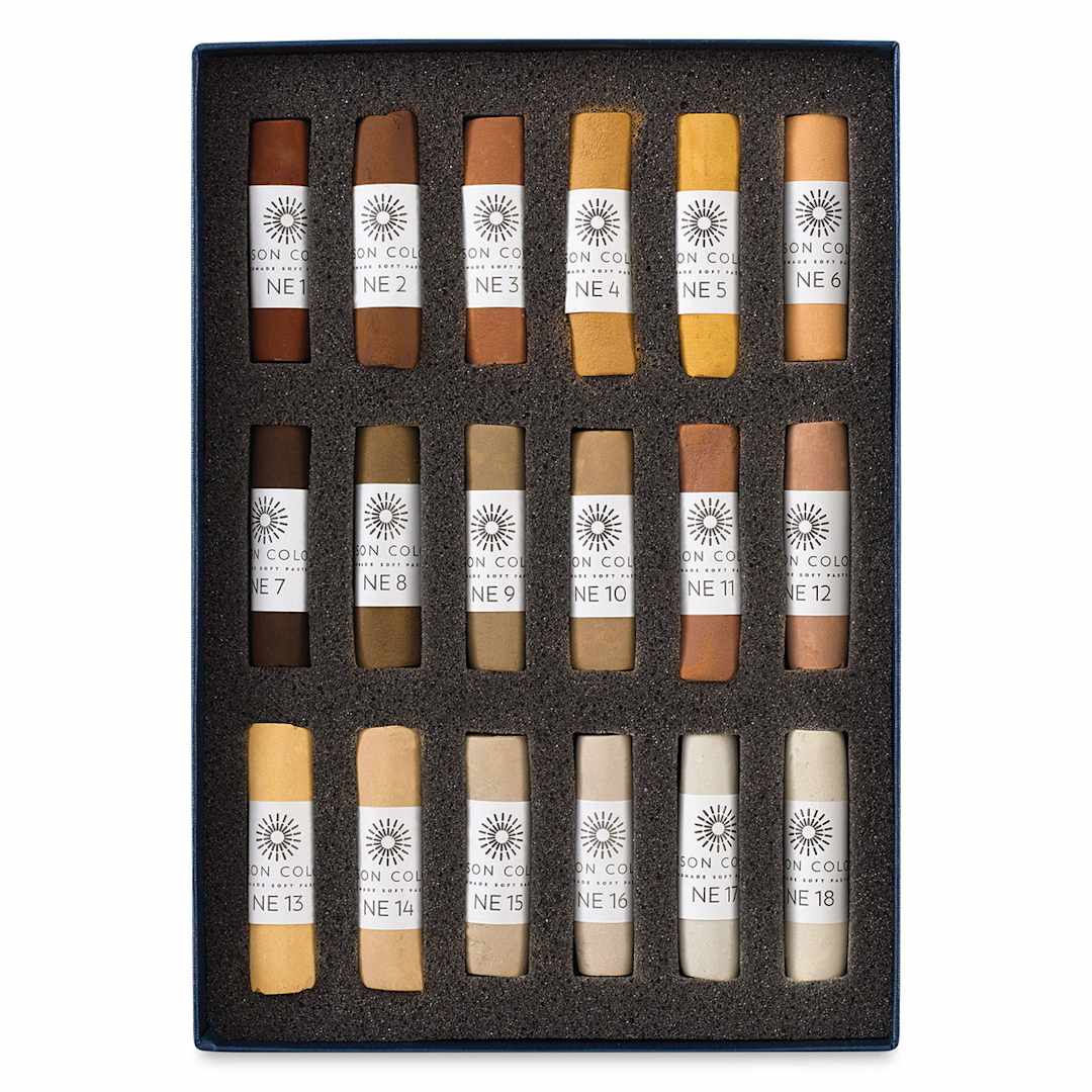 Open in modal - 
Natural Earth Colors 1-18, Set of 18 (set contents)
