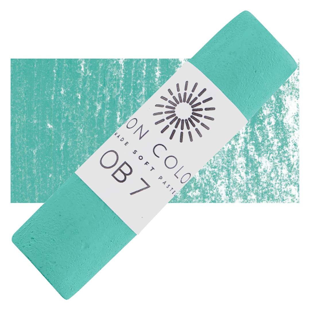 Open in modal - Unison Handmade Pastel - Ocean Blue 7 pastel and swatch