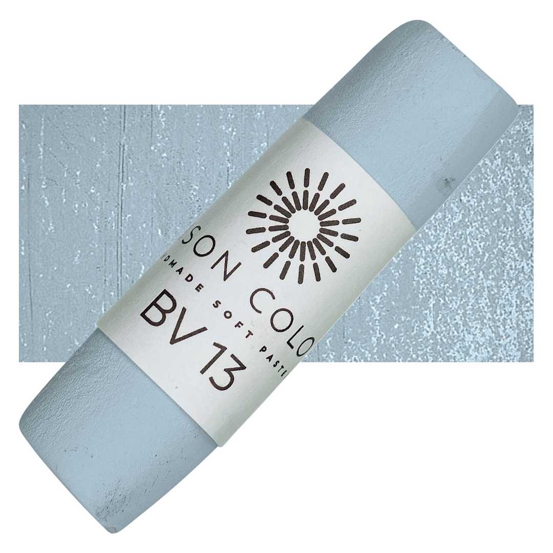 Open in modal - Unison Handmade Pastel - Blue Violet 13 pastel and swatch