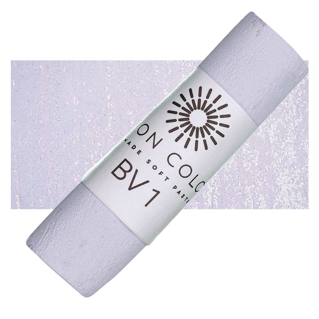 Open in modal - Unison Handmade Pastel - Blue Violet 1 pastel and swatch