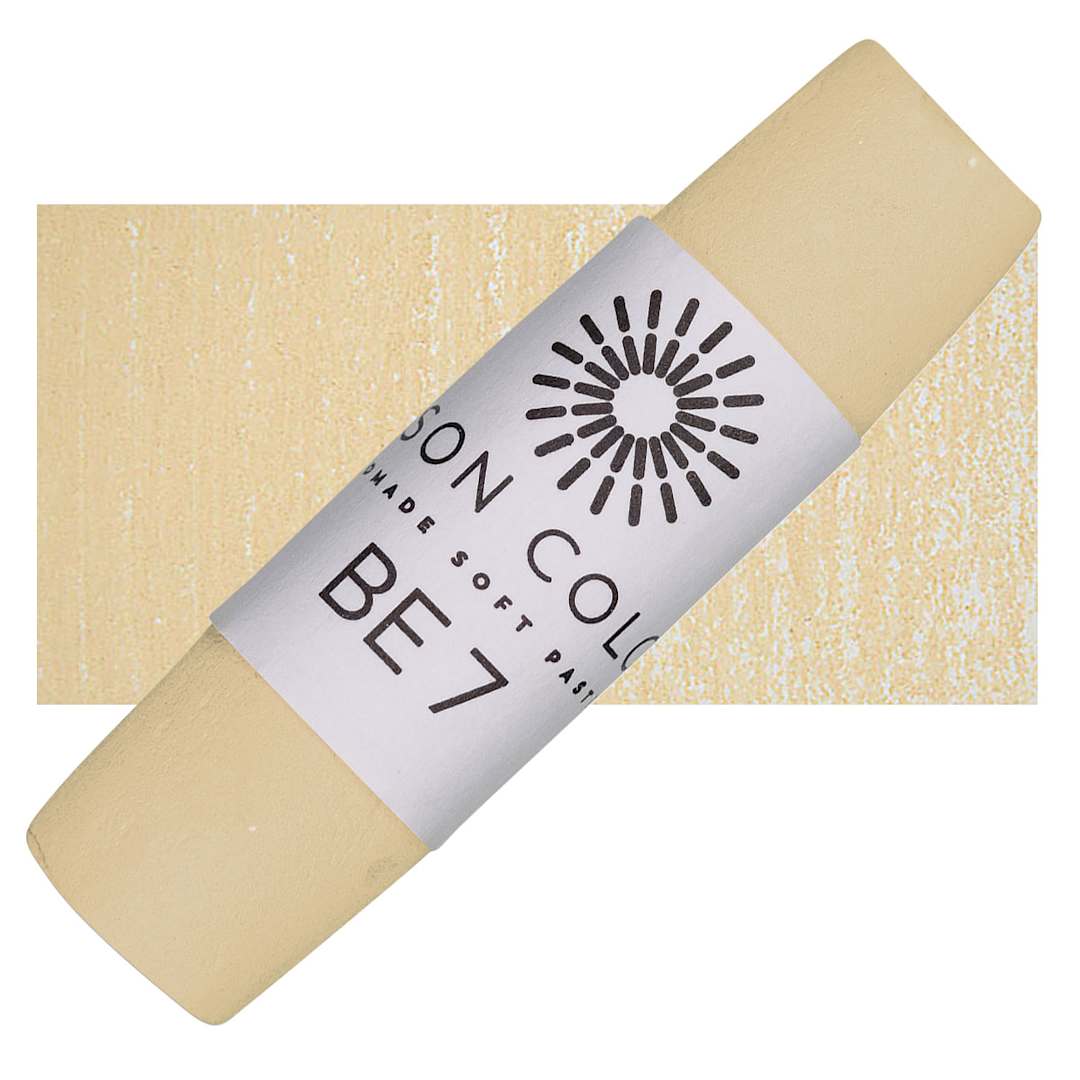 Open in modal - Unison Handmade Pastel - Brown Earth 7 pastel and swatch