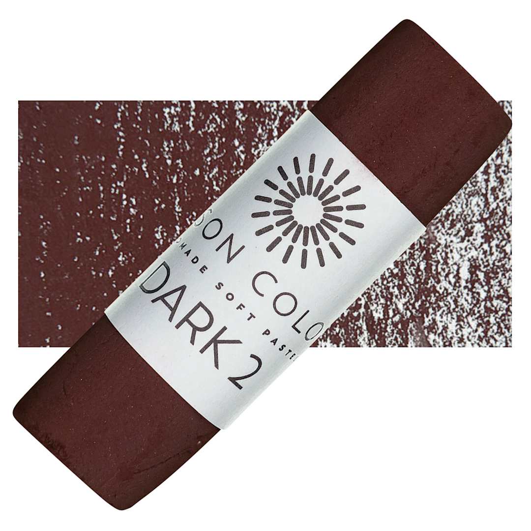 Open in modal - Unison Handmade Pastel - Dark 2 pastel and swatch