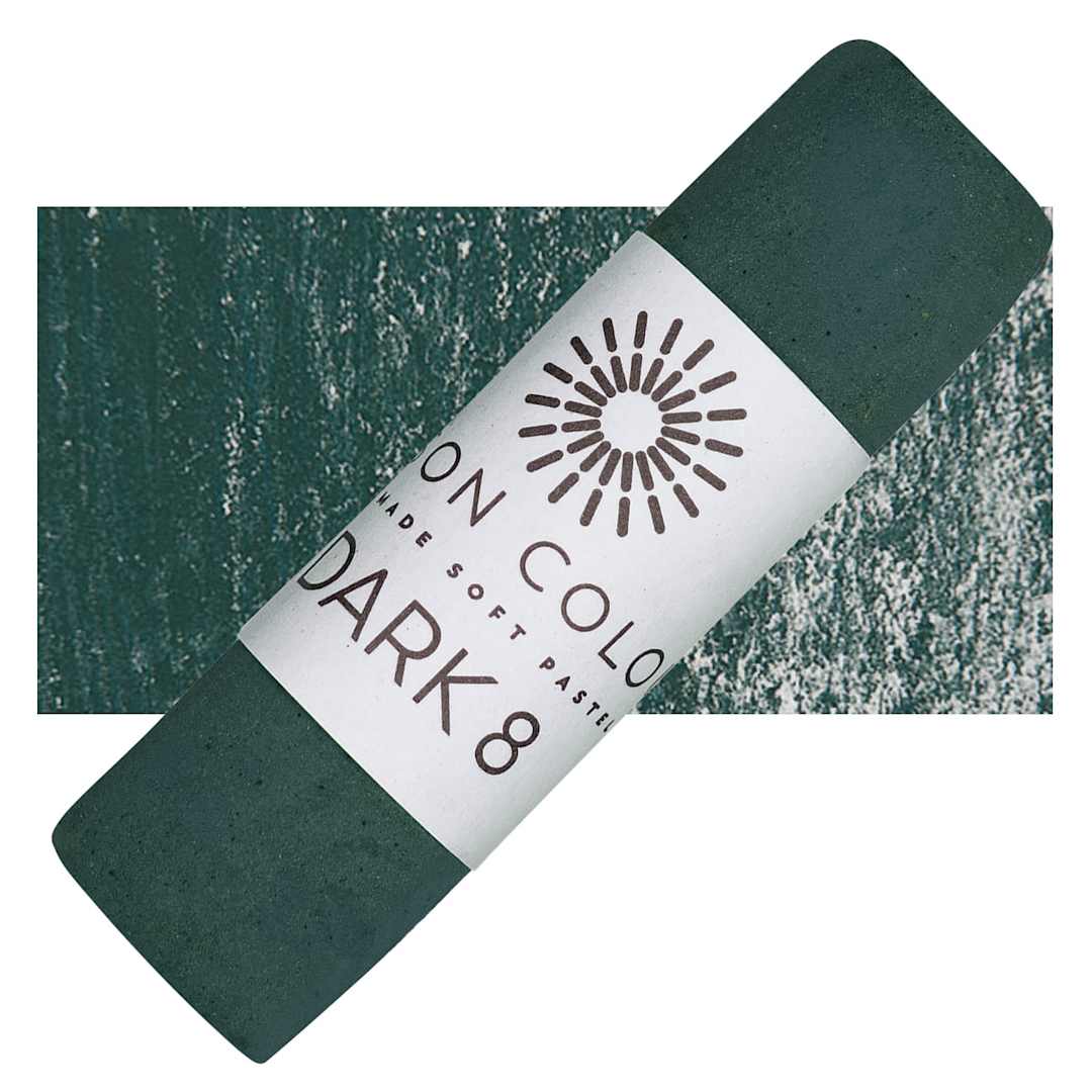 Open in modal - Unison Handmade Pastel - Dark 8 pastel and swatch