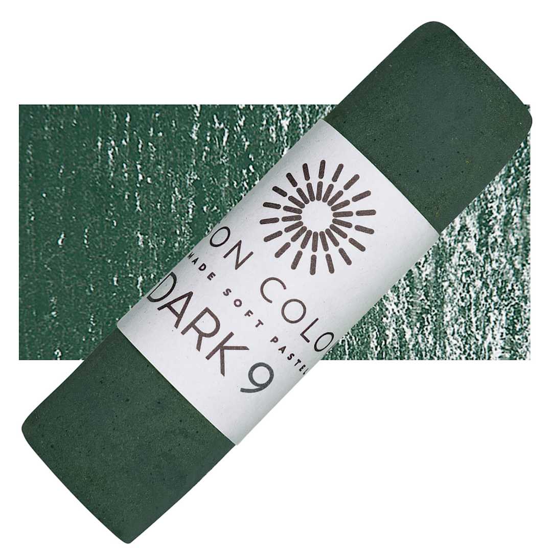 Open in modal - Unison Handmade Pastel - Dark 9 pastel and swatch