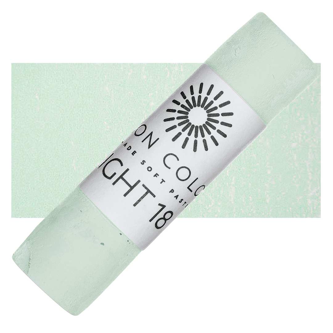 Open in modal - Unison Handmade Pastel - Light 18 pastel and swatch