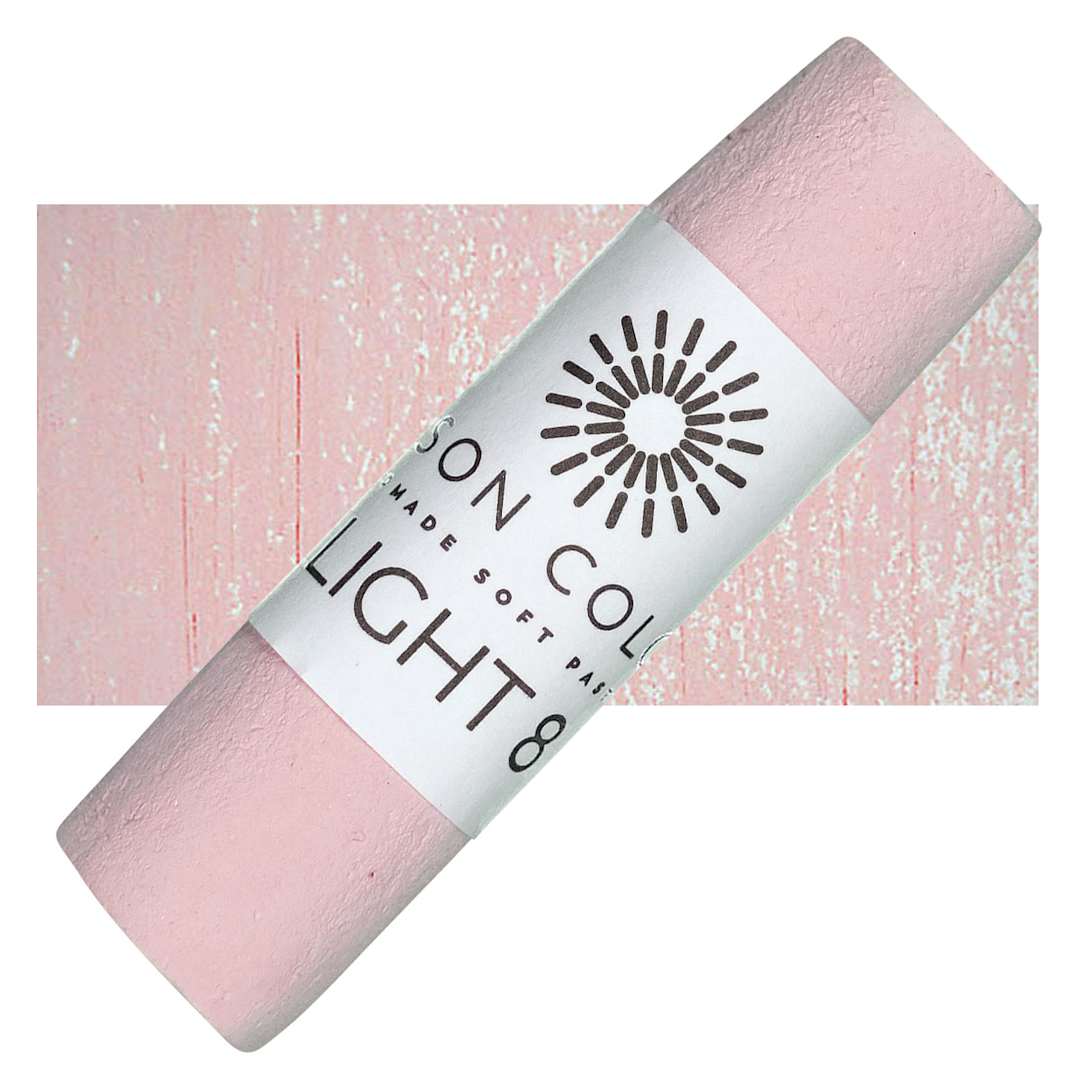 Open in modal - Unison Handmade Pastel - Light 8 pastel and swatch