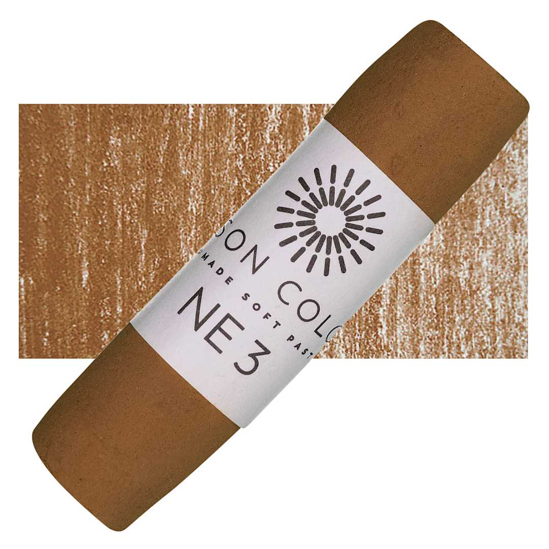 Open in modal - Unison Handmade Pastel - Natural Earth 3 pastel and swatch