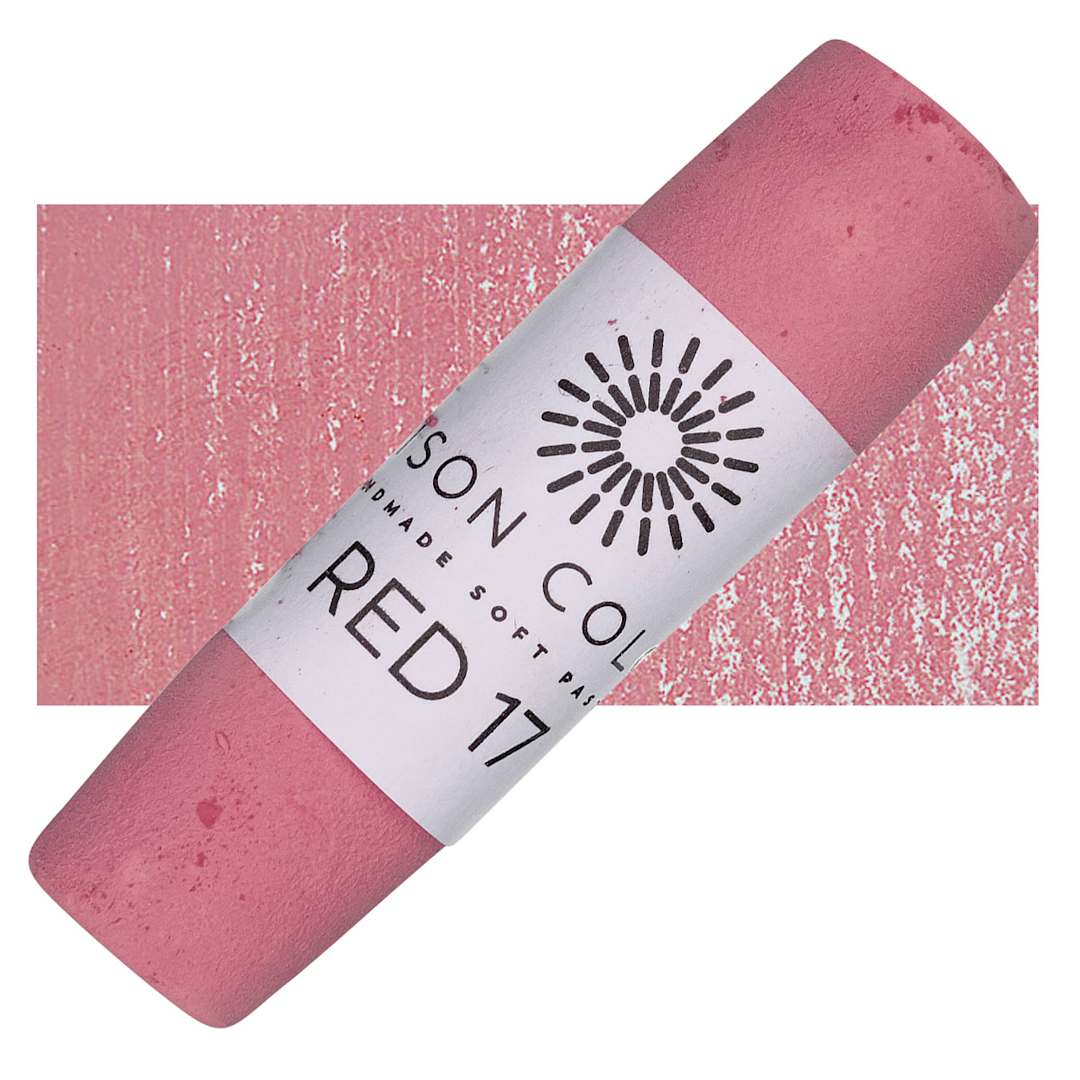 Open in modal - Unison Handmade Pastel - Red 17 pastel and swatch