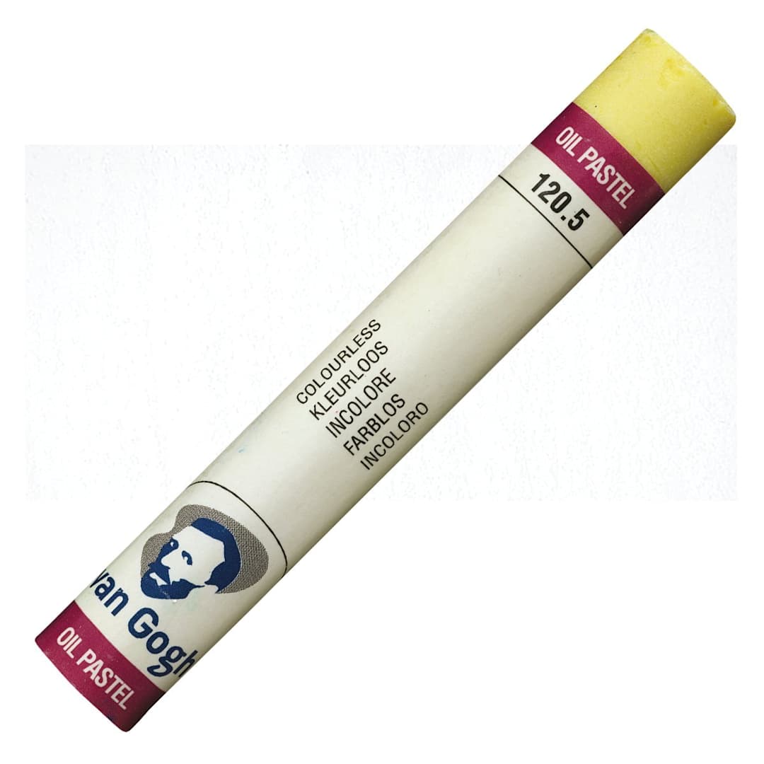 Open in modal - Van Gogh Oil Pastel - Colorless Blender 120.5 oil pastel and swatch