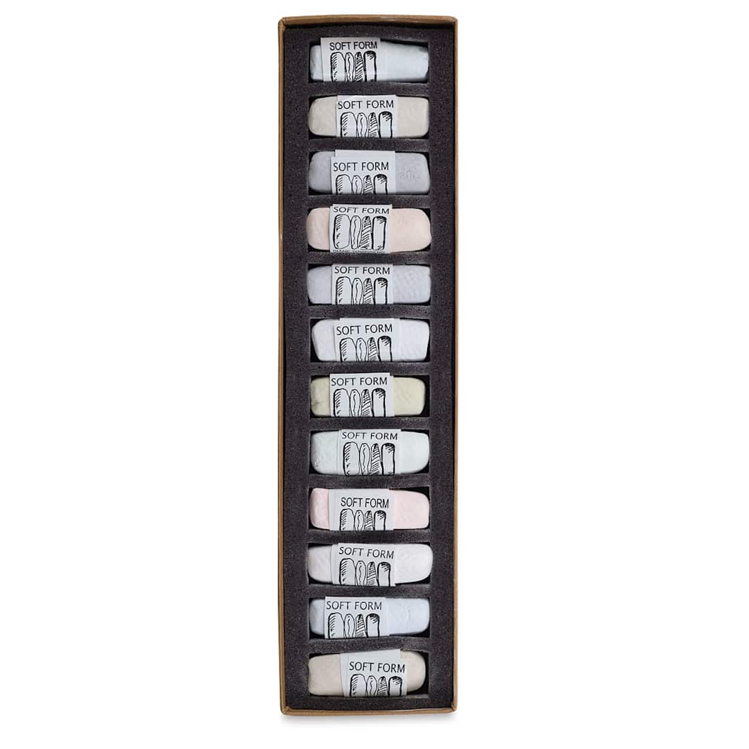 Open in modal - Light Vibrations, Set of 12 Pastels in Tray