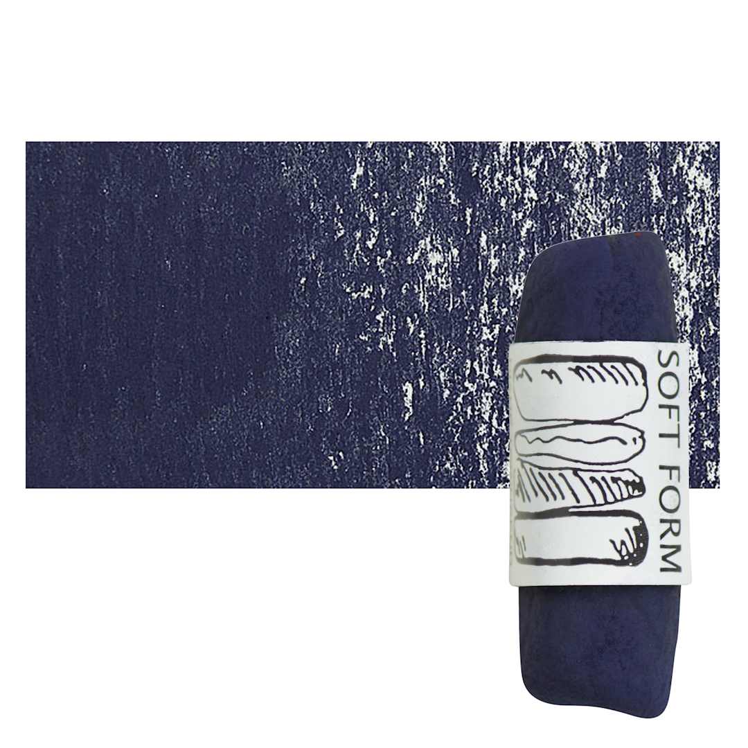 Open in modal - Townsend Artists' Soft Form Pastel - Dark Violet (Dark) pastel and swatch