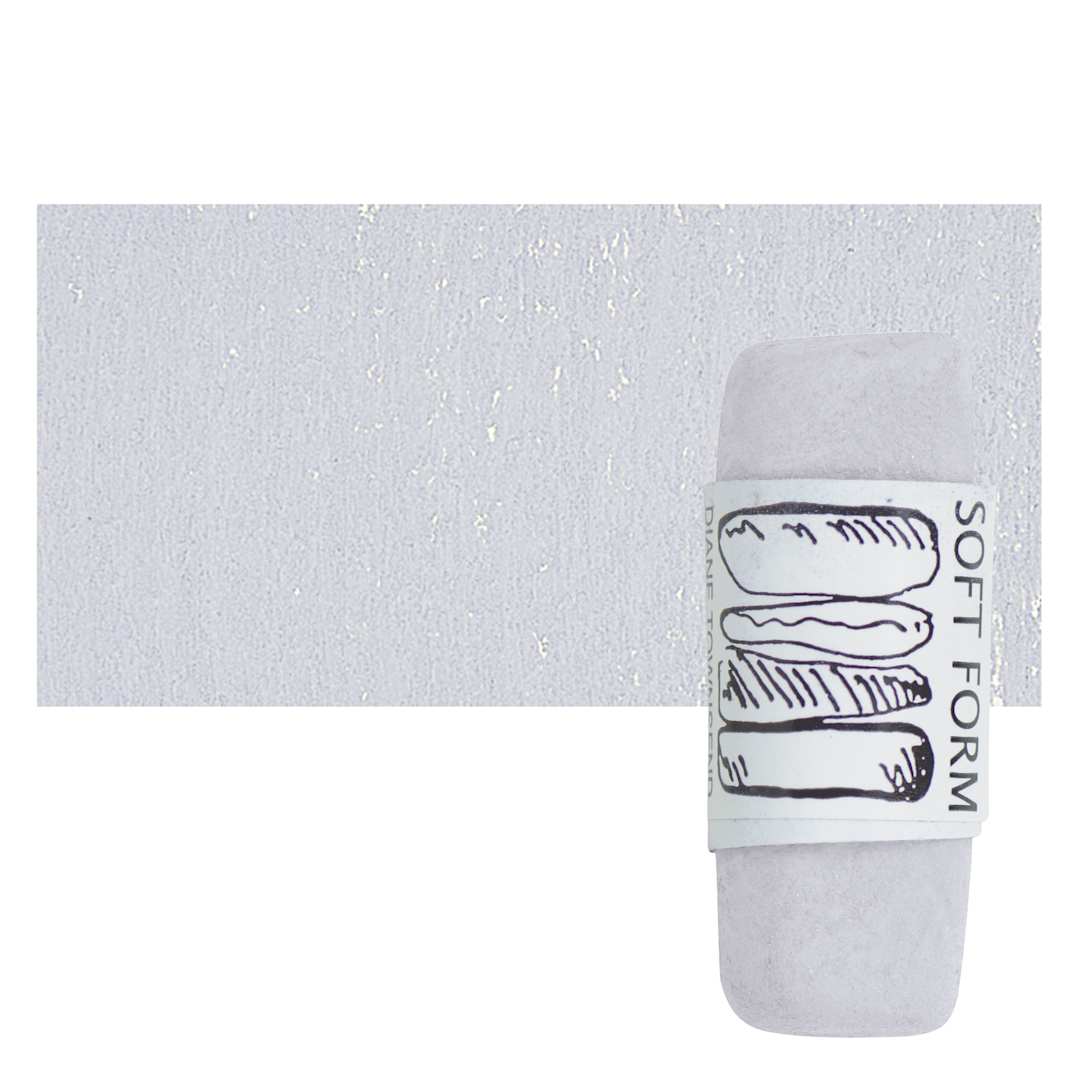 Open in modal - Townsend Artists' Soft Form Pastel - Violet Gray 102D pastel and swatch