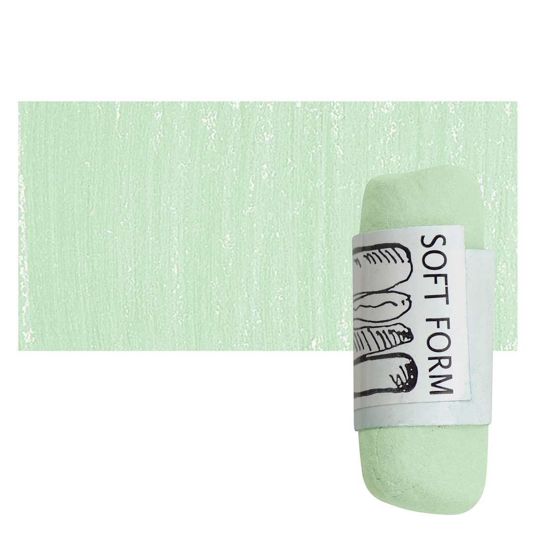 Open in modal - Townsend Artists' Soft Form Pastel - Light Phthalo Green (Dark) pastel and swatch
