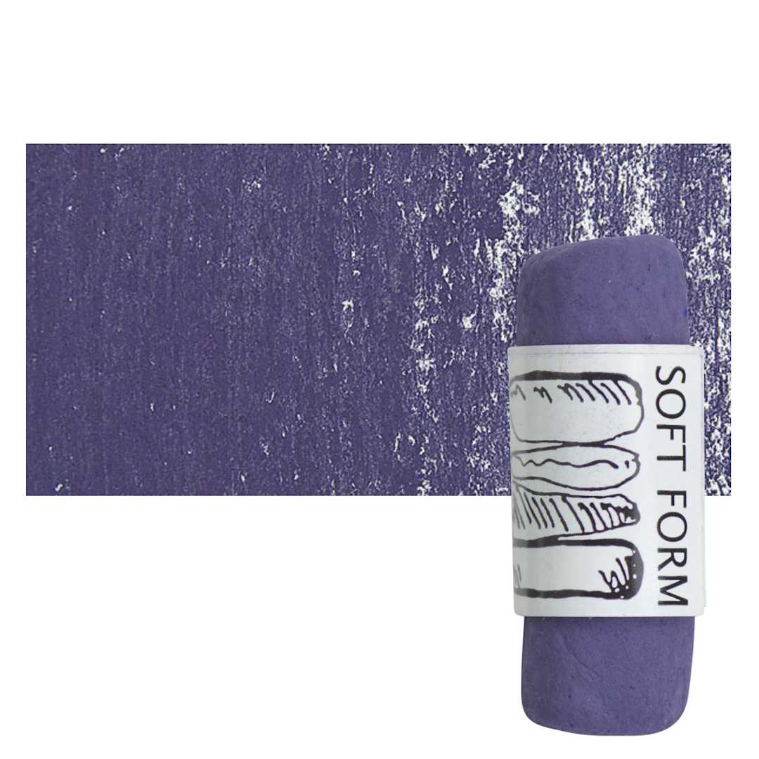 Open in modal - Townsend Artists' Soft Form Pastel - Dark Violet (Light) pastel and swatch