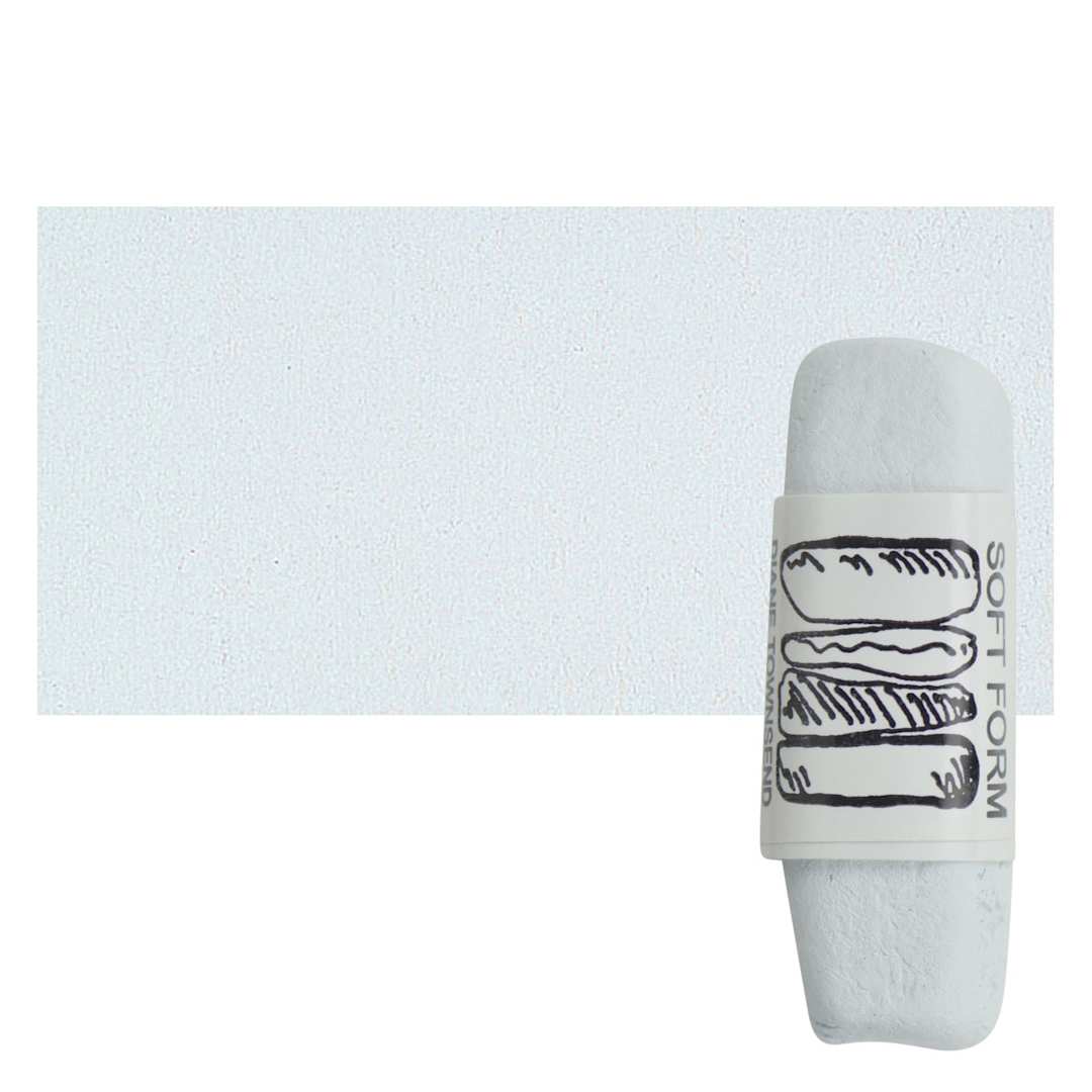 Open in modal - Townsend Artists' Soft Form Pastel - Light Cerulean Blue pastel and swatch