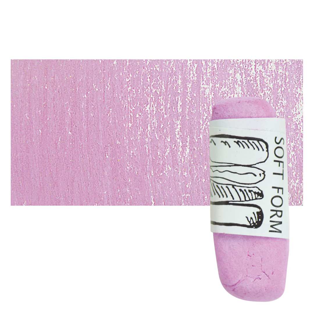 Open in modal - Townsend Artists' Soft Form Pastel - Manganese Violet (Light) pastel and swatch