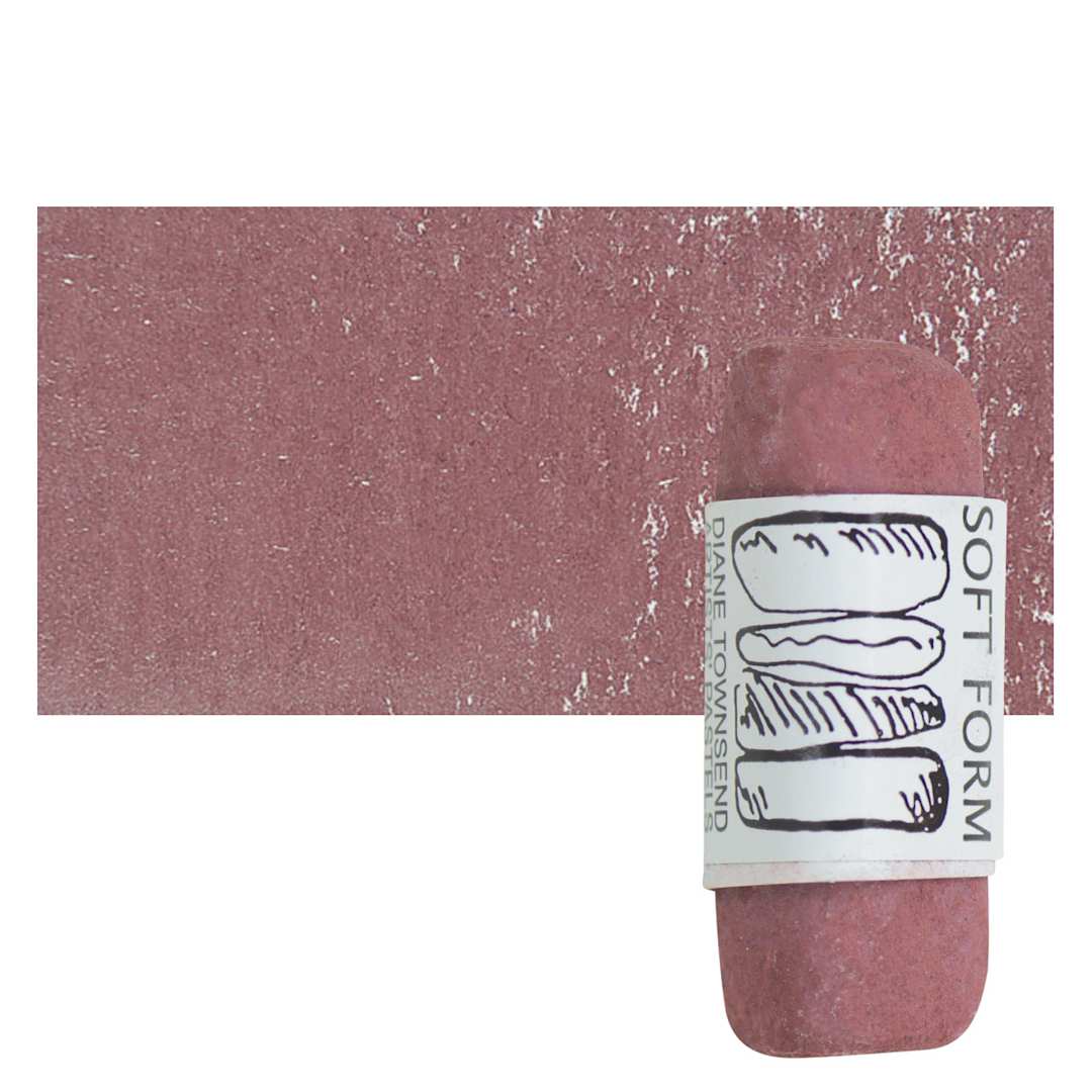 Open in modal - Townsend Artists' Soft Form Pastel - Mars Violet (Light) pastel and swatch