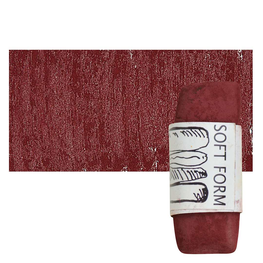 Open in modal - Townsend Artists' Soft Form Pastel - Mars Violet 005 pastel and swatch