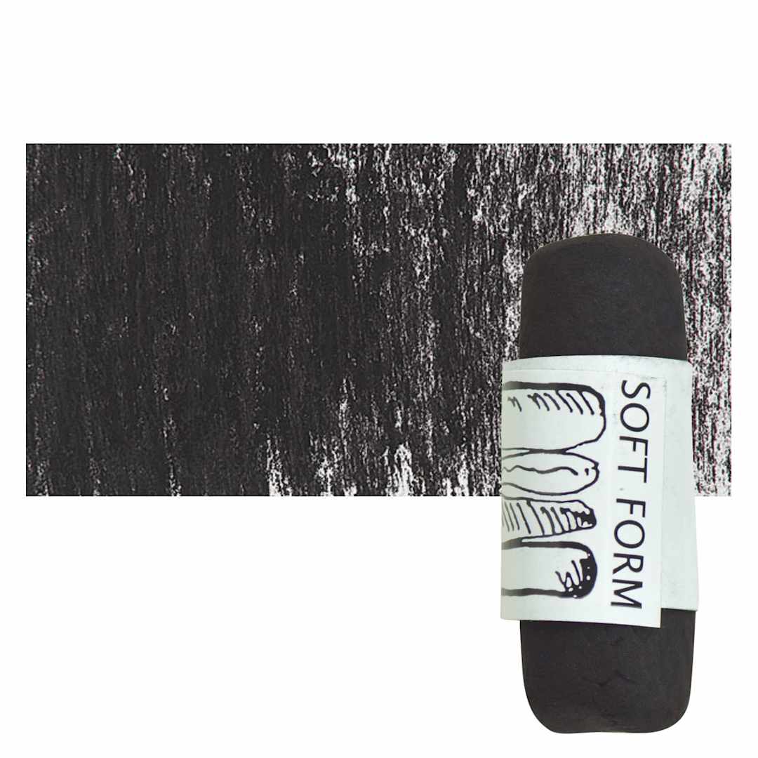 Open in modal - Townsend Artists' Soft Form Pastel - Naphthol Red Brown (Dark) pastel and swatch