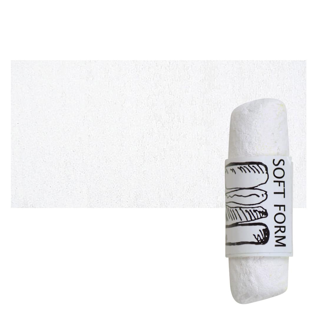 Open in modal - Townsend Artists' Soft Form Pastel - Off White Pink (Light) pastel and swatch