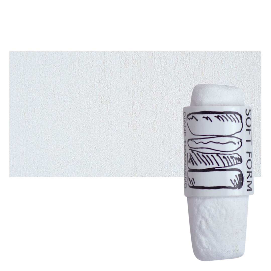Open in modal - Townsend Artists' Soft Form Pastel - Off White Violet pastel and swatch
