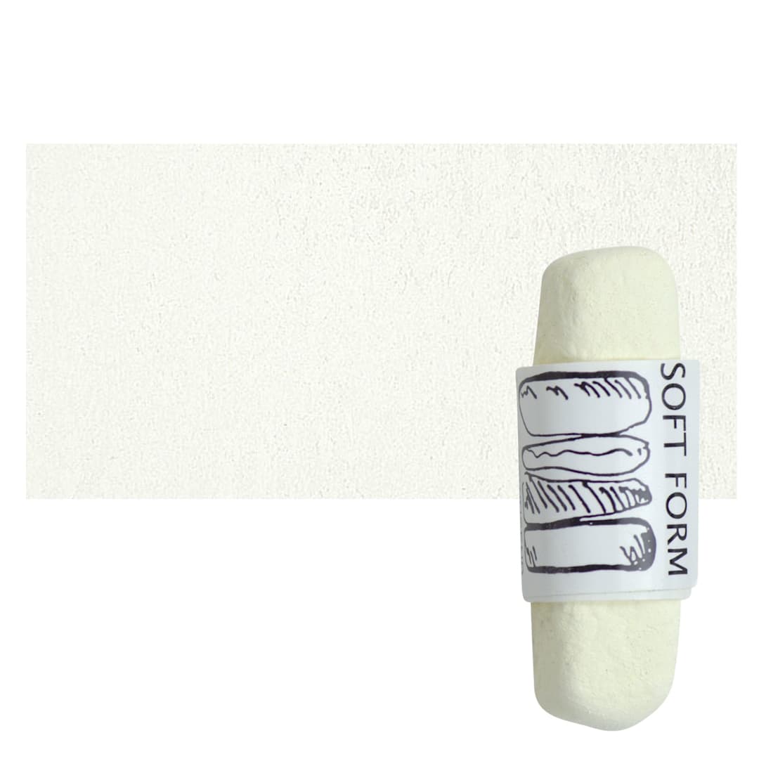 Open in modal - Townsend Artists' Soft Form Pastel - Off White Yellow (Dark) pastel and swatch