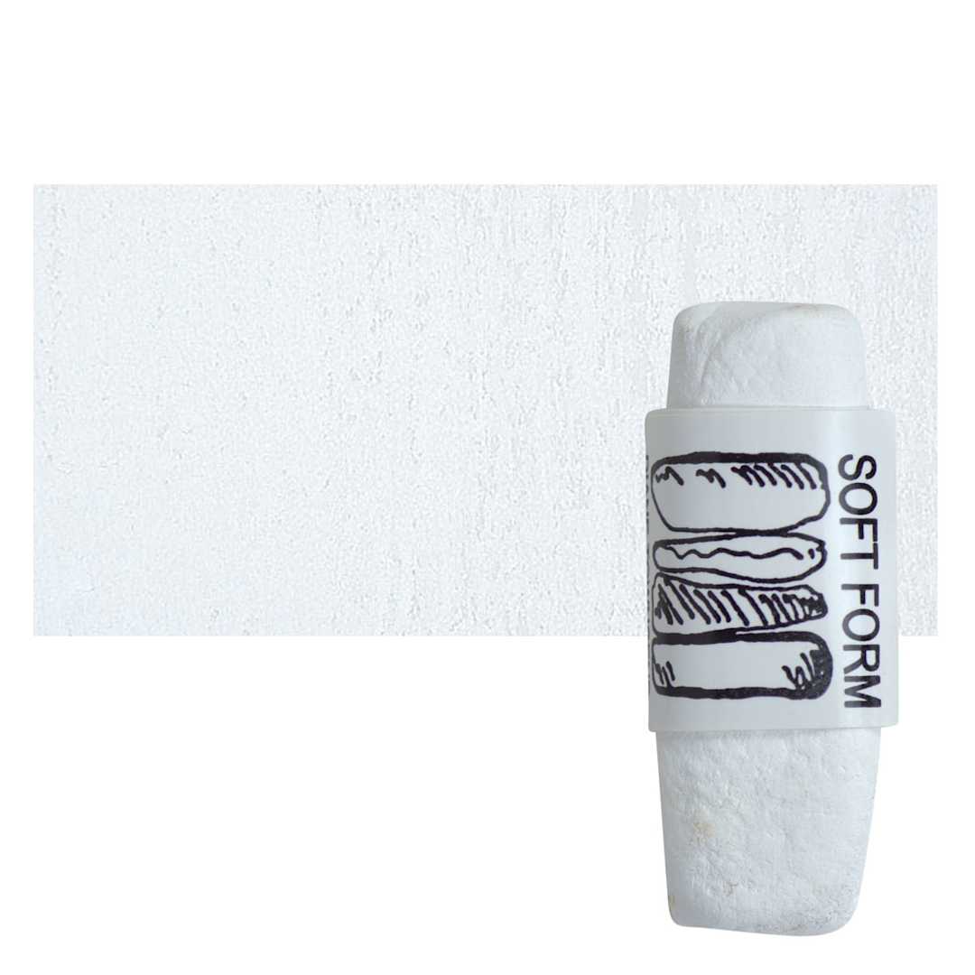 Open in modal - Townsend Artists' Soft Form Pastel - Off White Blue (Light) pastel and swatch