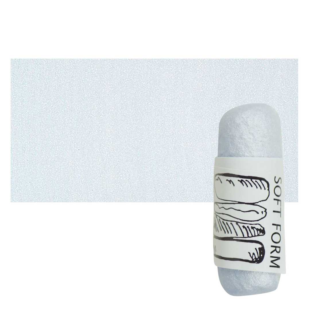 Open in modal - Townsend Artists' Soft Form Pastel - Pearl Blue (Light) pastel and swatch