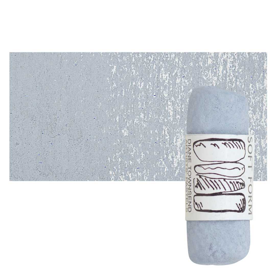 Open in modal - Townsend Artists' Soft Form Pastel - Cerulean Blue Hue 034 pastel and swatch