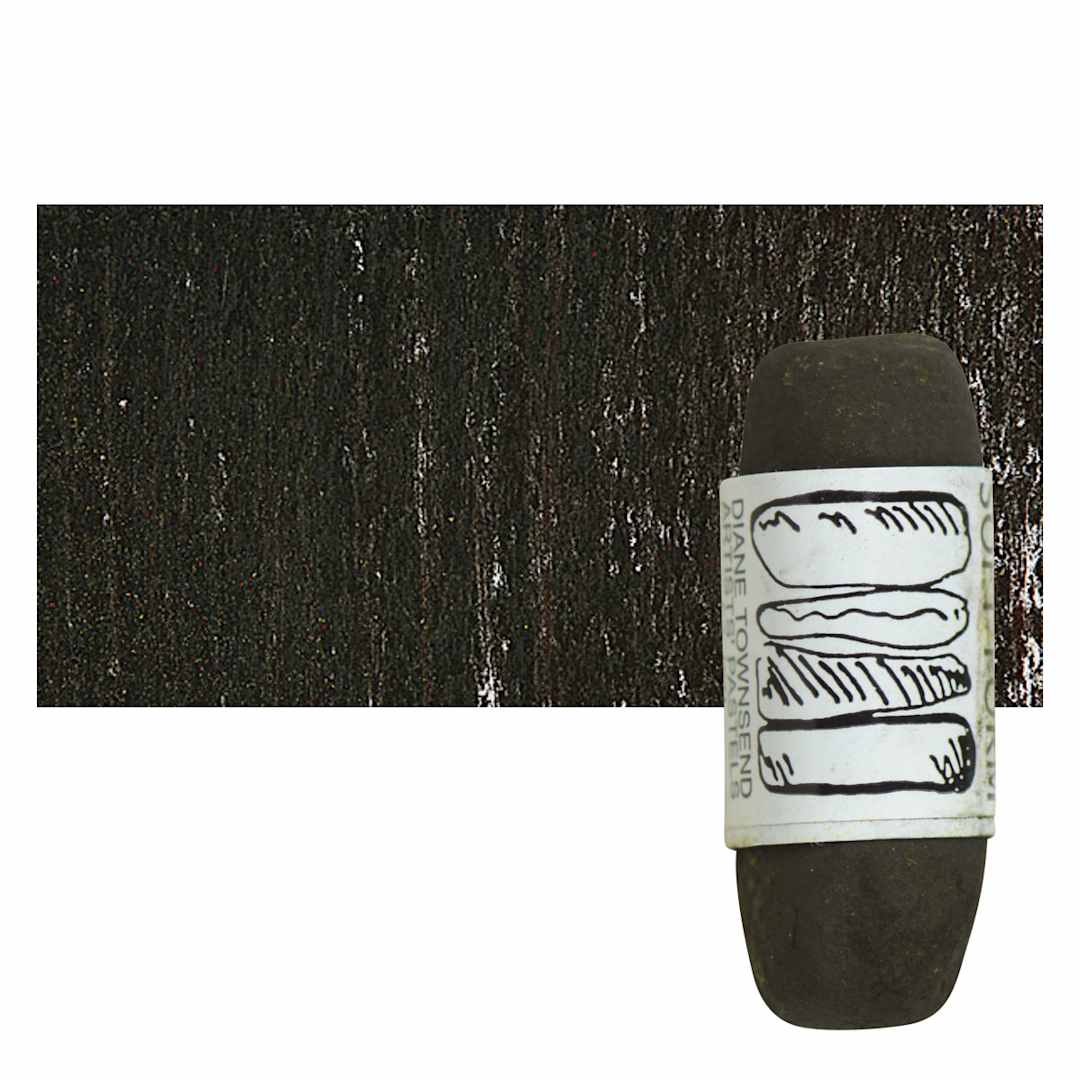 Open in modal - Townsend Artists' Soft Form Pastel - Phthalo Green Blue (Dark) 109D pastel and swatch