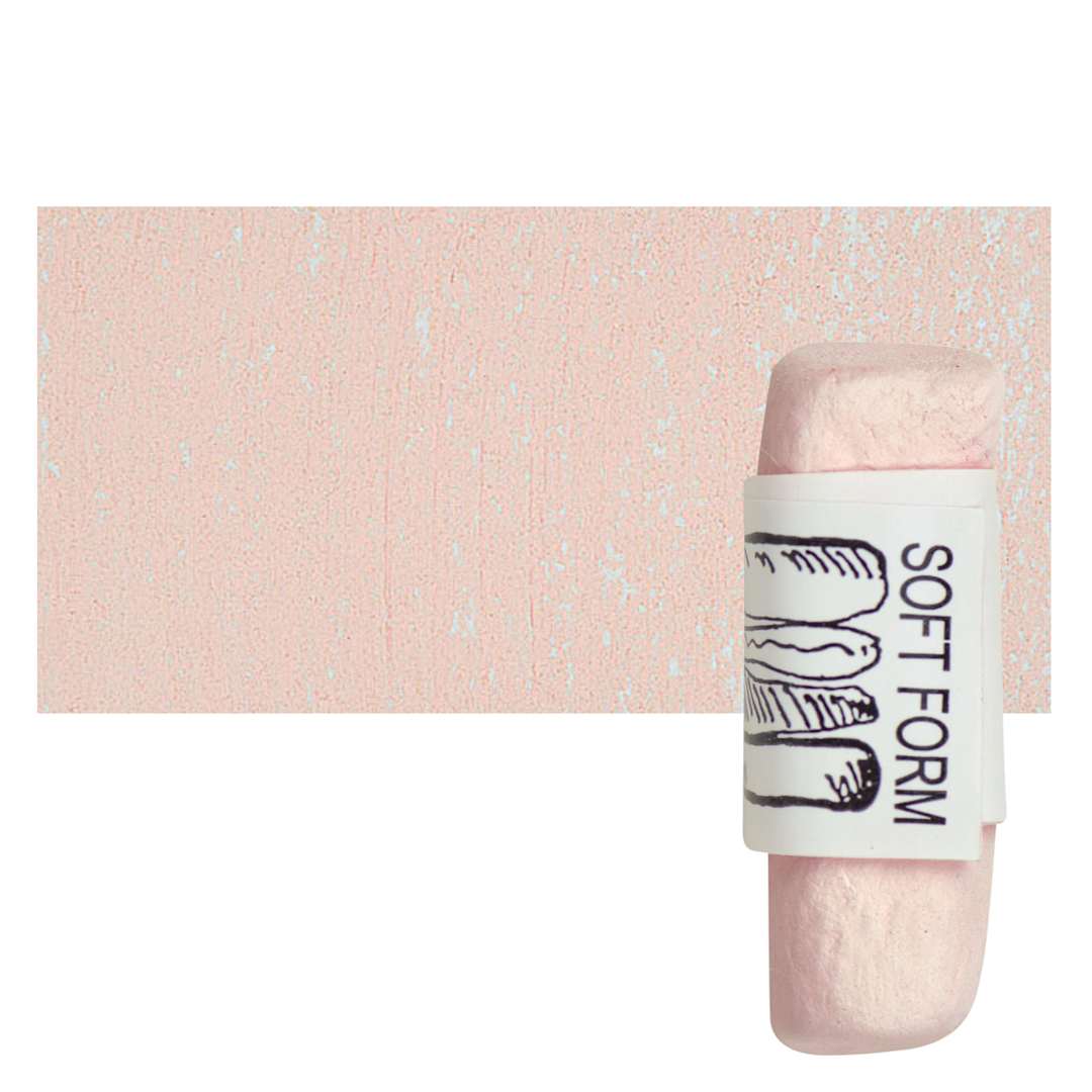 Open in modal - Townsend Artists' Soft Form Pastel - Pink (Light) pastel and swatch