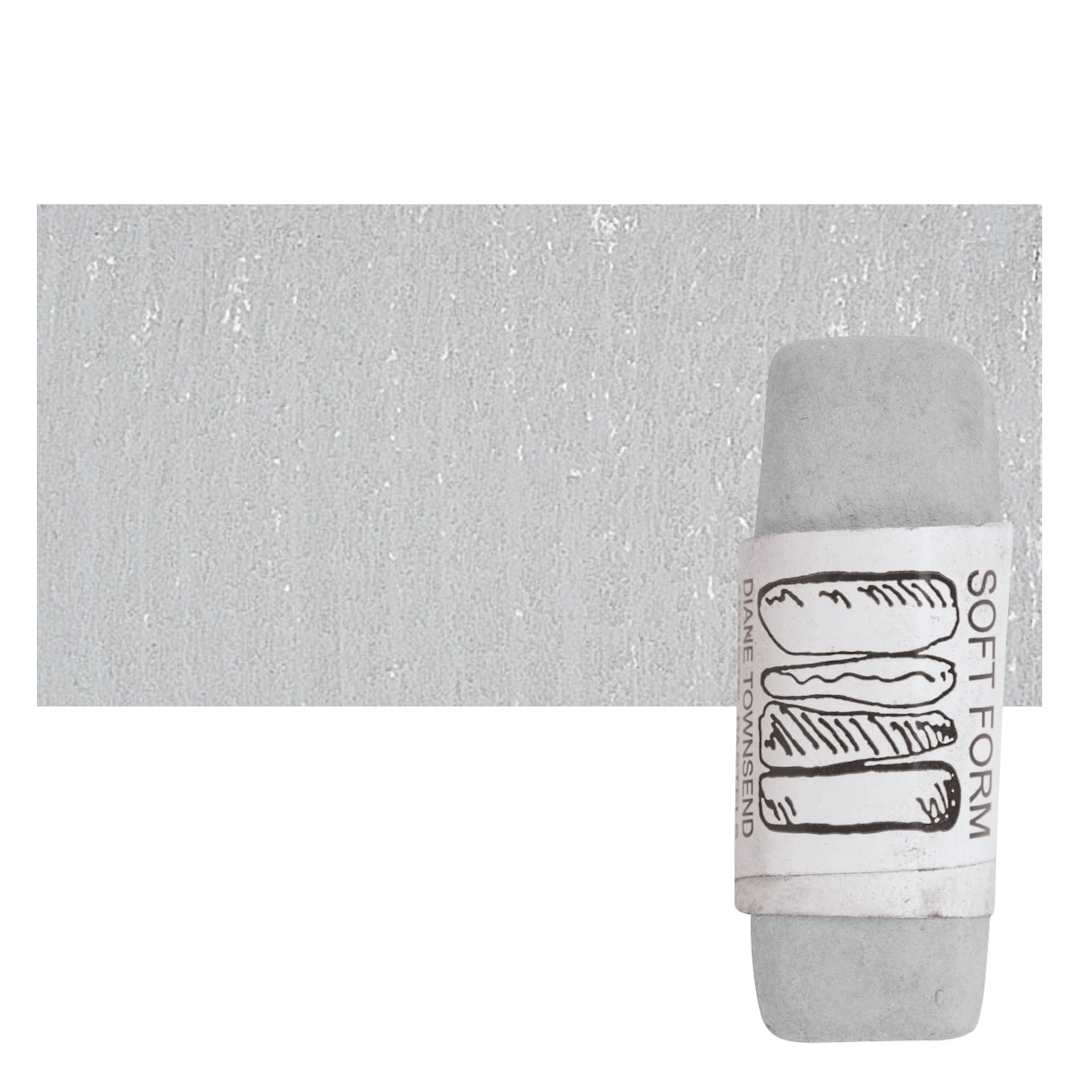 Open in modal - Townsend Artists' Soft Form Pastel - Putty Dark pastel and swatch