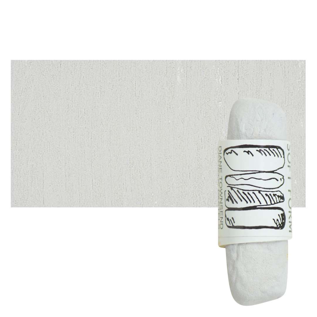 Open in modal - Townsend Artists' Soft Form Pastel - Putty 101 pastel and swatch