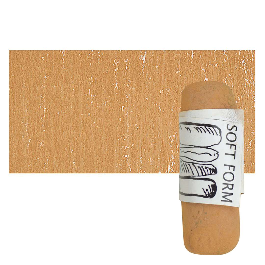 Open in modal - Townsend Artists' Soft Form Pastel - Suede 105 pastel and swatch