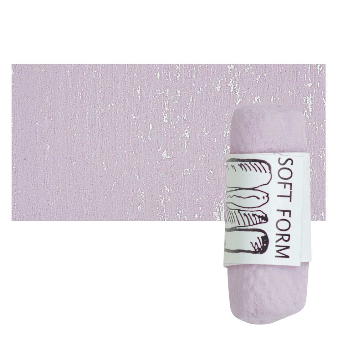 Open in modal - Townsend Artists' Soft Form Pastel - Ultra Mars Violet (Light) pastel and swatch