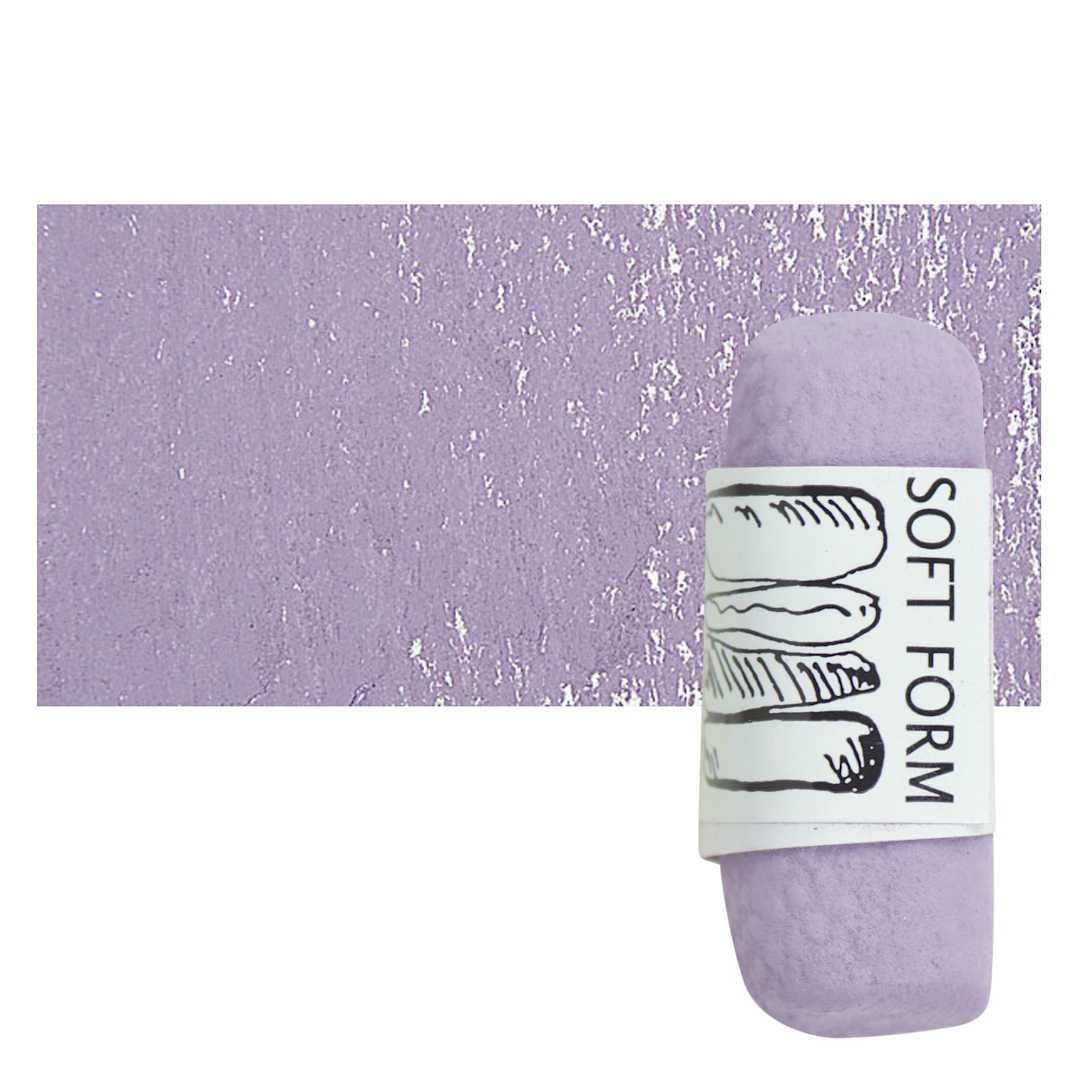 Open in modal - Townsend Artists' Soft Form Pastel - Ultra Mars Violet pastel and swatch