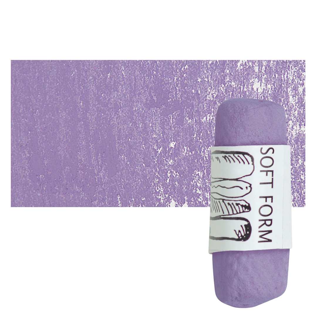 Open in modal - Townsend Artists' Soft Form Pastel - Ultramarine Violet (Dark) pastel and swatch