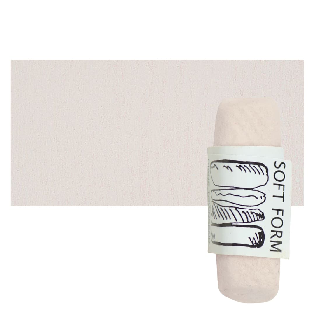 Open in modal - Townsend Artists' Soft Form Pastel - Violet Orange Pale (Light) pastel and swatch