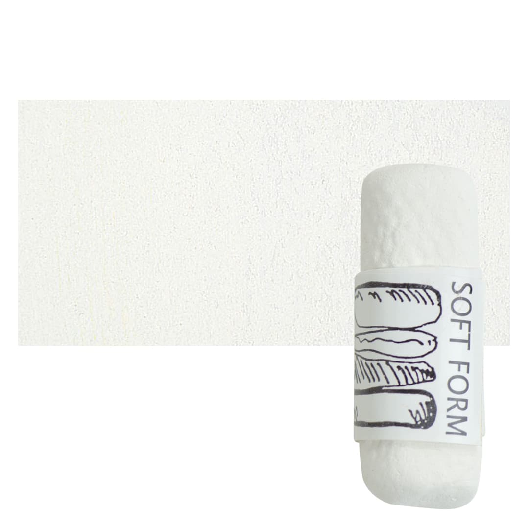 Open in modal - Townsend Artists' Soft Form Pastel - Warm Buff (Light) pastel and swatch