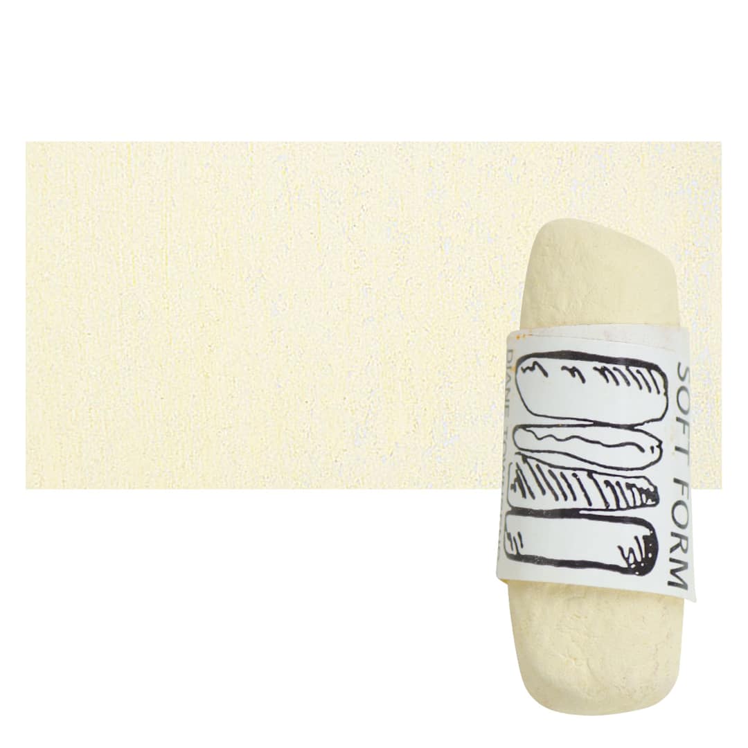 Open in modal - Townsend Artists' Soft Form Pastel - Yellow Buff (Dark) pastel and swatch