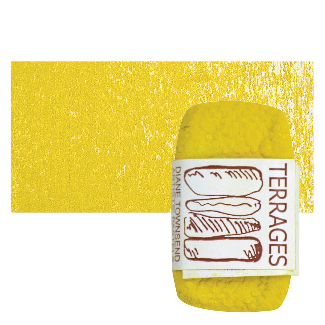 Open in modal - Townsend Terrages Pastel - Yellow Green 159 pastel and swatch