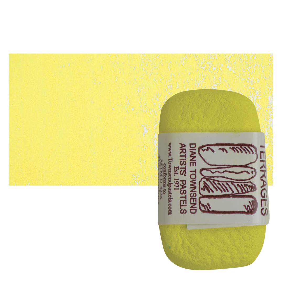 Open in modal - Townsend Terrages Pastel - Cadmium Yellow Light 70 pastel and swatch