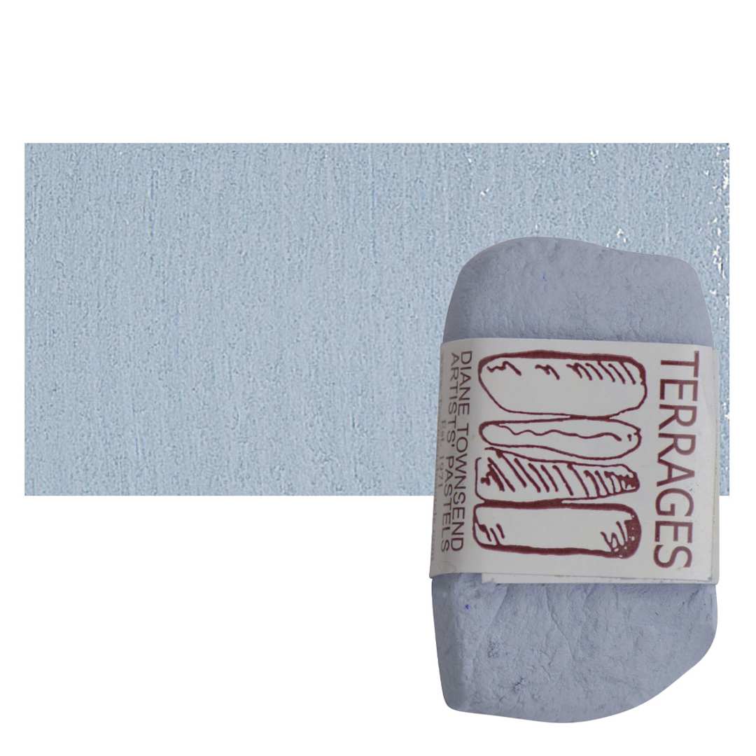 Open in modal - Townsend Terrages Pastel - Cerulean Blue Hue 185 pastel and swatch